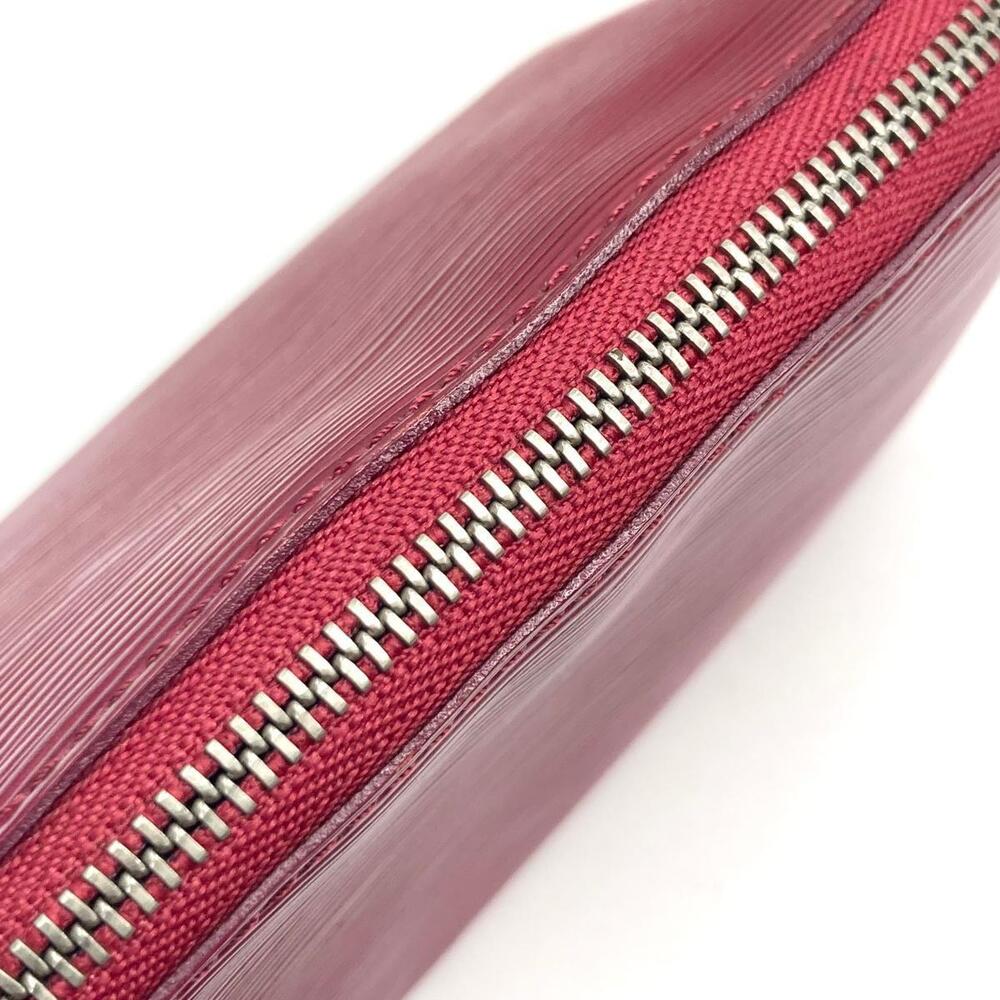 LOUIS VUITTON Cosmetic Bag Shoulder Pouch Clutch Epi Fuchsia Pink - Picture 9 of 9